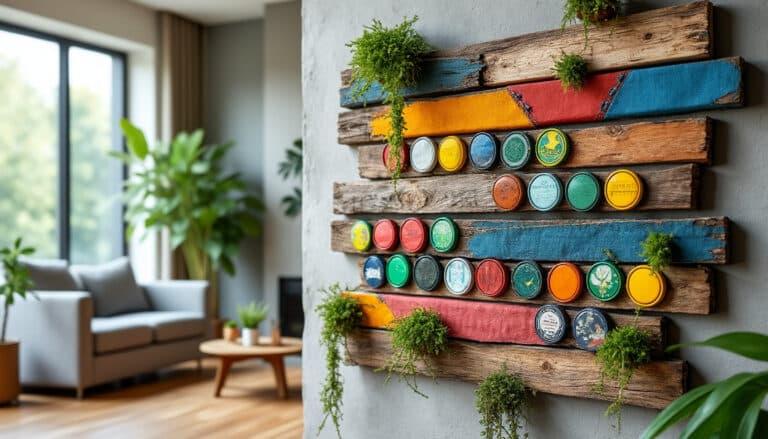 découvrez des idées créatives et économiques de décoration murale réalisées avec des matériaux recyclés pour embellir votre intérieur tout en respectant l’environnement.