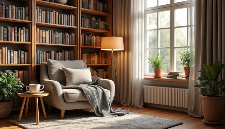 découvrez comment aménager un coin lecture cosy et confortable même dans un petit espace grâce à nos astuces pratiques et idées déco inspirantes.