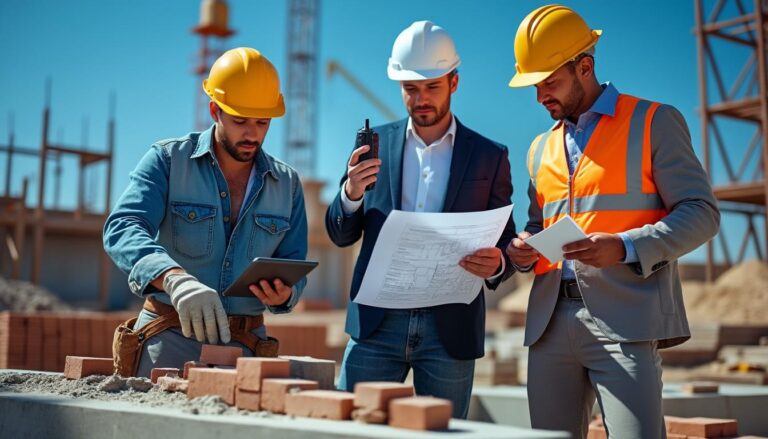 découvrez les rôles essentiels du maçon, de l'architecte et du maître d'œuvre dans le gros œuvre collaboratif pour assurer la réussite de votre construction.