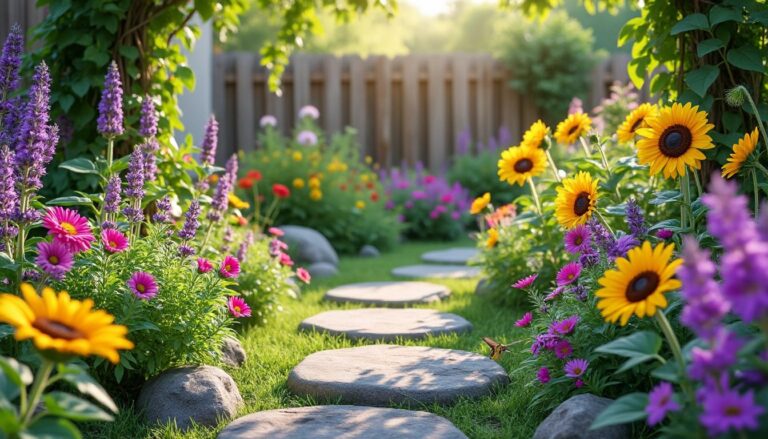 découvrez comment aménager votre espace extérieur pour attirer les pollinisateurs et favoriser la biodiversité dans votre jardin.