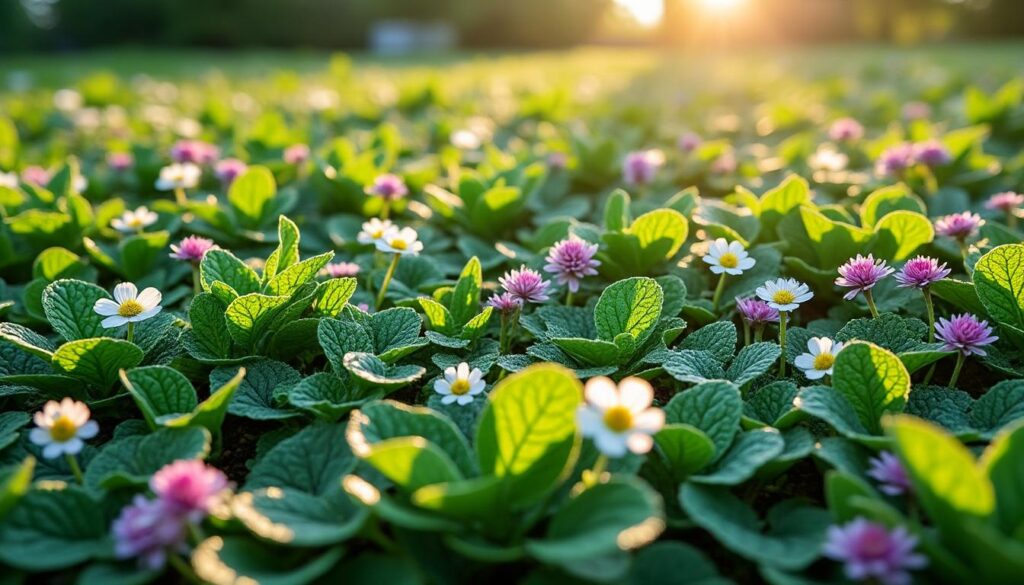 découvrez notre sélection de plantes couvre-sol rares, idéales pour créer un jardin sans tonte, esthétique et facile à entretenir.