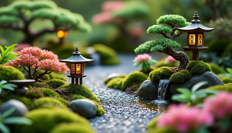 découvrez des techniques peu connues pour créer un jardin japonais miniature authentique et apaisant, idéal pour embellir votre espace intérieur ou extérieur.
